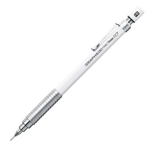 PENTEL VERSATIL 07 GRAPHGEAR 600 BEYAZ (PG607) ürün görseli 1