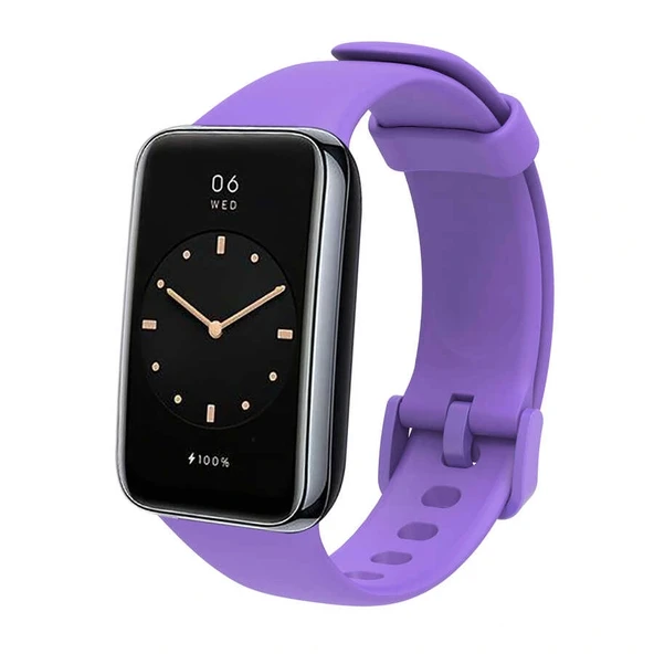 Xiaomi Mi Band 7 Pro KRD-70 Silikon Kordon - Resim 6