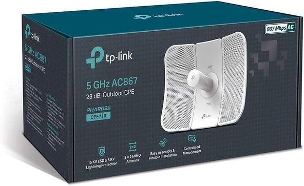 TP-Link CPE710 Wireless Anten Teşhir - Resim 3