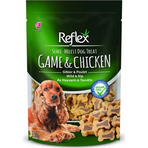 Reflex Semi-Moist Av Hayvanlı Tavuklu Köpek Ödülü 150 Gr ürün görseli 1