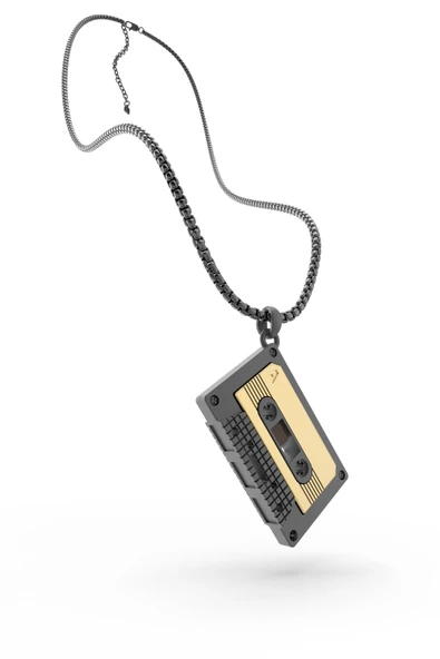 Metalmorphose Kaset Kolye - Resim 2