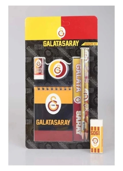 GALATASARAY KIRTASİYE SETİ NOT DEFTERLİ 6 LI ürün görseli 1