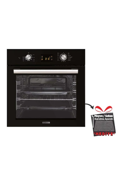Luxell Opall Siyah 15 Program Ankastre Set - Resim 2