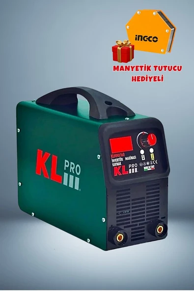 KLMMA160 160 Amper İnverter Kaynak Makinesi + Manyetik Tutucu Hediyeli ürün görseli 1