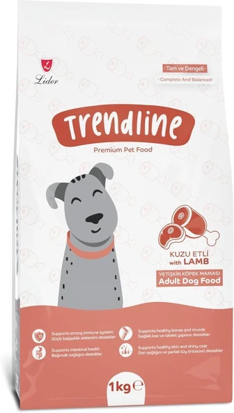 Trendline Kuzu Etli Yetişkin Kuru Köpek Maması 1 Kg ürün görseli 1
