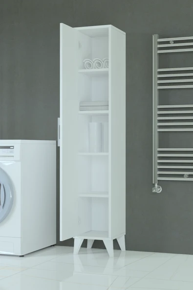 Aden Banyo Dolabı Beyaz - Resim 2