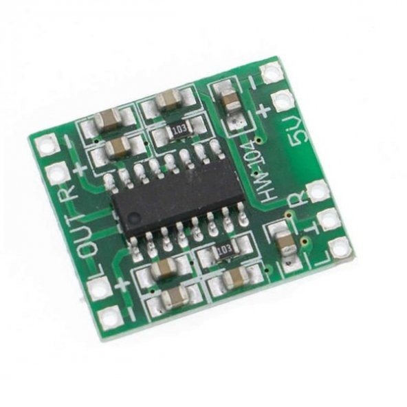 PAM8403 HW-104 2x3W (Sınıf-D) Mini Ses Amfisi  x 1 adet  (rf061) ürün görseli 1