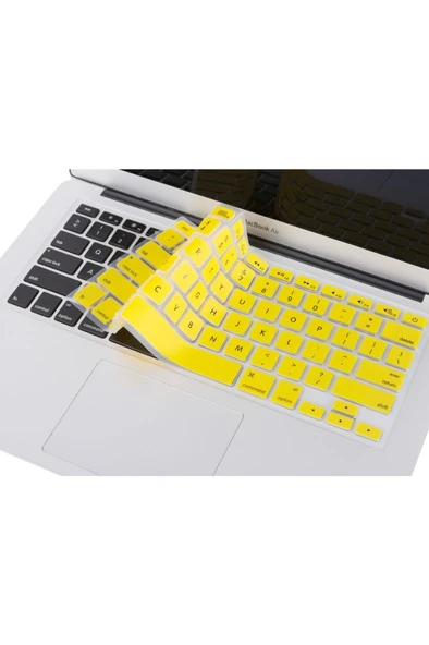 Mcstorey Macbook Klavye Air Pro Koruyucu (US-ABD INGİLİZCE) (ESKİ USB'Lİ MODEL 2008/2017) Ile Uyumlu ürün görseli 1