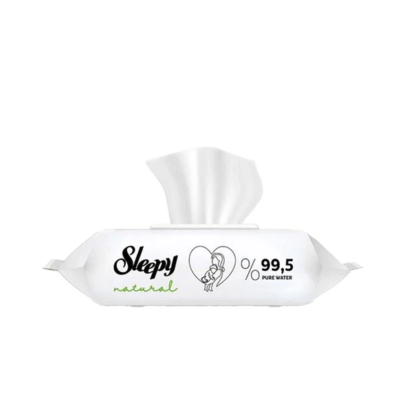 Sleepy Natural Yenidoğan Islak Mendili 90 Adet dvc-5007242-21269 ürün görseli 1