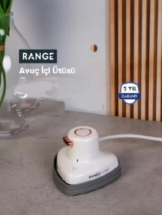 Range Home Mini Seyahat Ütüsü Beyaz 800w - Resim 3