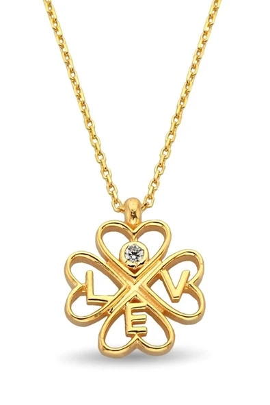 Love Altın Kolye Zk0138 ürün görseli 1