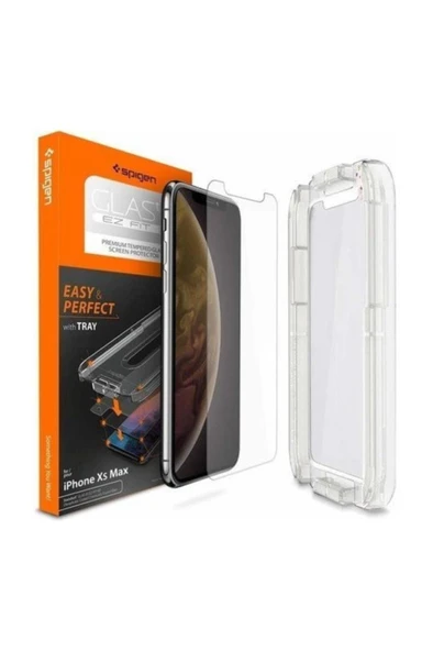Apple iPhone XS Max Cam Ekran Koruyucu Kolay Kurulum GLAS.tR EZ Fit Slim HD - 065GL24819 ürün görseli 1