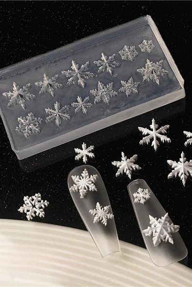 Fontenay Nail Art Desen Kalıbı, Charm Tırnak Süsleme 3D Silikon Kalıp ürün görseli 1