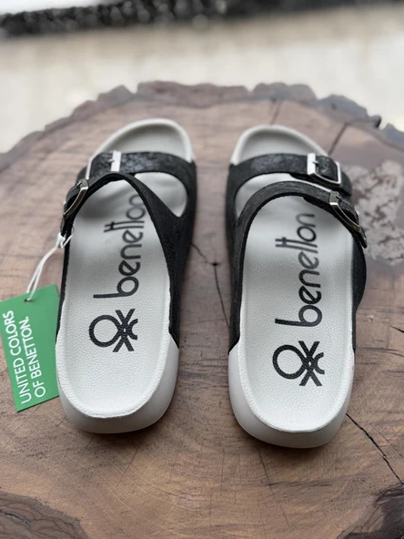 Benetton Tokalı Terlik BN1418 - Resim 8