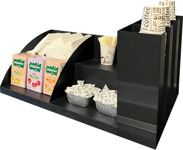 Çay & Kahve + 3 Bölmeli Bardaklık Set ürün görseli 1