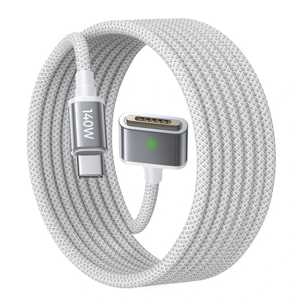 Apple Uyumlu MacBook Pro A2452 (M1, 2021) 140W Type-C Adaptör için uygun Şarj Kablosu ürün görseli 1