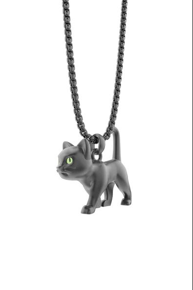 Metalmorphose Black Cat Kolye ürün görseli 1