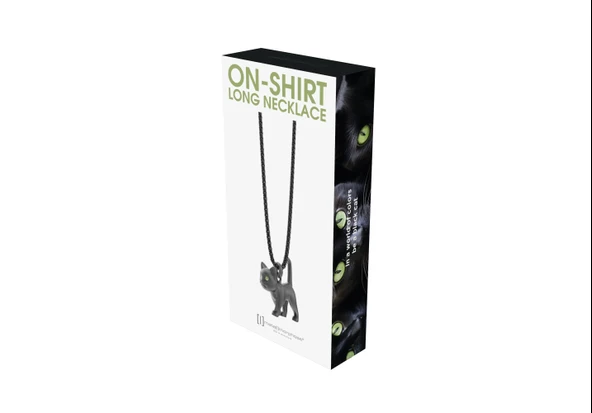 Metalmorphose Black Cat Kolye - Resim 6