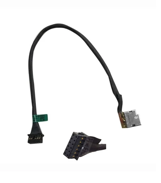 Hp Omen 15-DH 15-DH000  Notebook Dc Power Jack, Şarj Soketi Girişi (Kablolu) 12-Pin dcj-kr91017-451094 ürün görseli 1