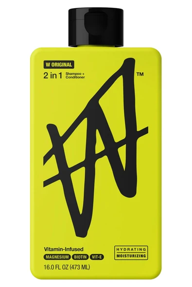 W Labs Original 2'si 1 Arada Nemlendirici Şampuan ve Saç Kremi 473ML ürün görseli 1