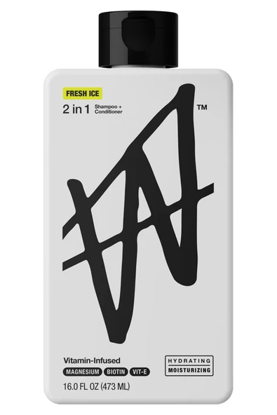 W Labs Fresh Ice 2'si 1 Arada Nemlendirici Şampuan ve Saç Kremi 473ML ürün görseli 1