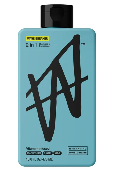 W Labs Wave Breaker 2'si 1 Arada Nemlendirici Şampuan ve Saç Kremi 473ML ürün görseli 1