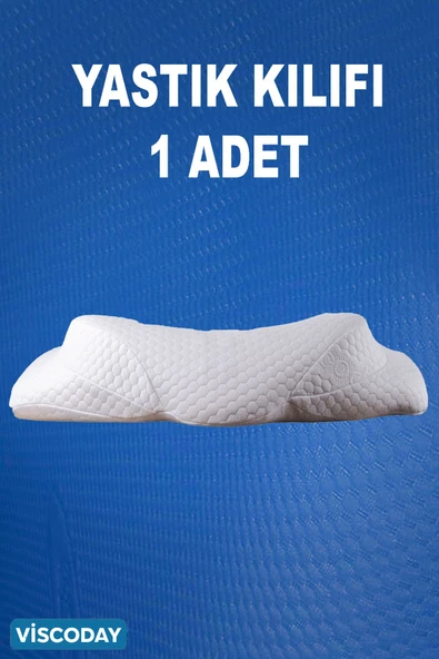 Viscoday  Yastık Kılıfı Boyun Destekli Ortopedik Visco Yastık Kılıfı 1 Adet Cloud Confort 60X35 11/7CM ürün görseli 1