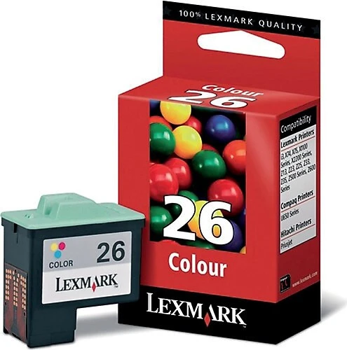 Lexmark 26 10N0026E Renkli Kartuş ürün görseli 1