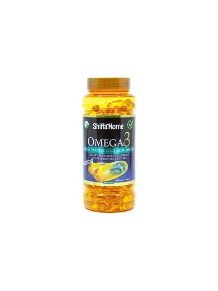 Shiffa Home Omega- 3 1000 mg 200 Kapsül 8690088034596 ürün görseli 1