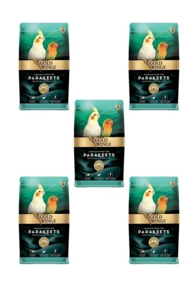 Premium Paraket, Sultan Ve Cennet Papağanı Yemi 1 Kg X 5 Adet ürün görseli 1