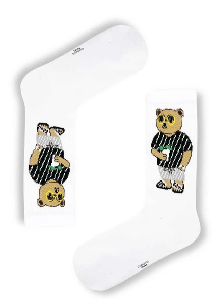 BEAR DESENLİ ÇORAP ürün görseli 1