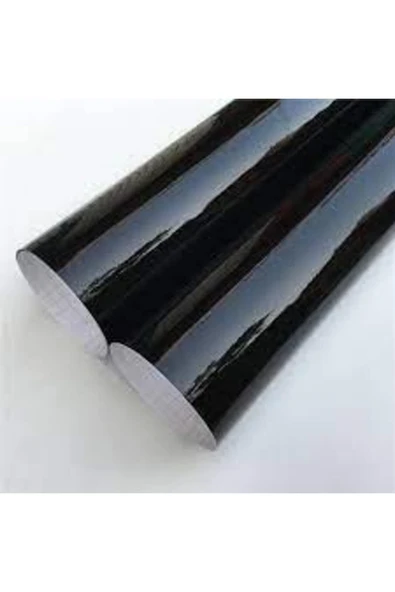 Ecce Hava Kanallı Parlak Siyah Kaplama Folyosu 122 Cm X 1 Mt ürün görseli 1