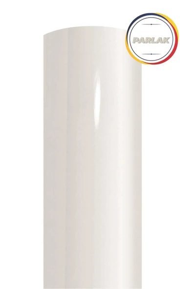Ecce Parlak Beyaz Kendinden Yapışkanlı Kaplama Folyosu 100 Cm X 4 Mt ürün görseli 1