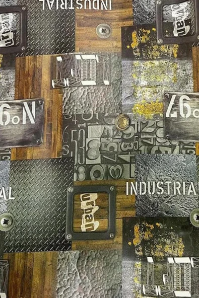 Ecce Desenli Kendinden Kendinden Yapışkanlı Kaplama Folyosu 45 Cm X 5 Mt Dsn0027-5 ürün görseli 1