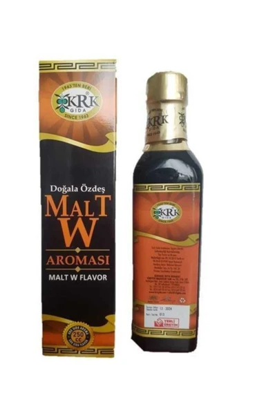 Malt Aroması 250 ml Meşe Aroması Malt W Aroma Cam Şişe 250 Cc ürün görseli 1