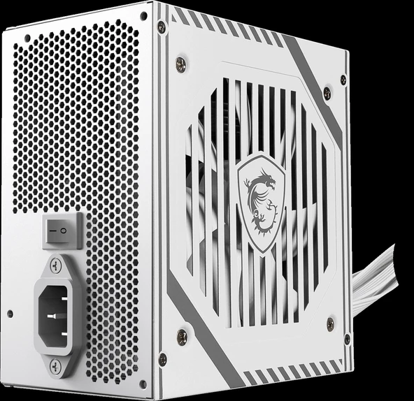 MSI MAG A650BNL WHITE 650W 80+ BRONZE POWER SUPPLY ürün görseli 1