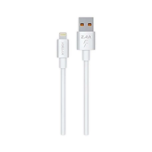 Hytech HY-XTK20 Lightning iphone Şarj Kablosu, Beyaz 1.Metre 2.4A ürün görseli 1