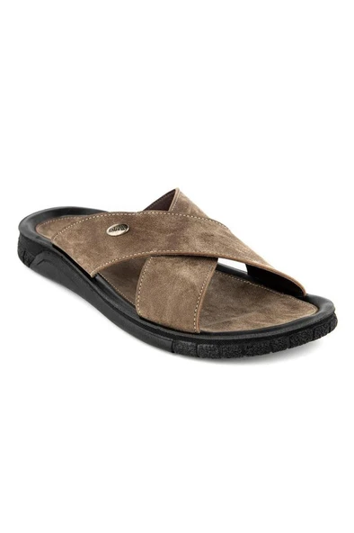 Muya Vegas 33301-695 Anatomik Taban Erkek Terlik Vizon 40-45 ürün görseli 1