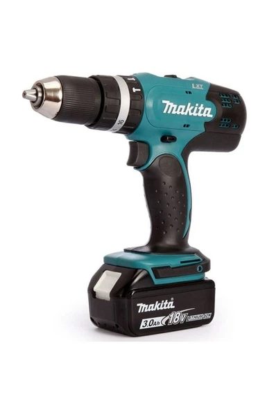 Makita Dhp453sfe3 3 Akülü Darbeli Matkap Vidalama 18v/3.ah ürün görseli 1