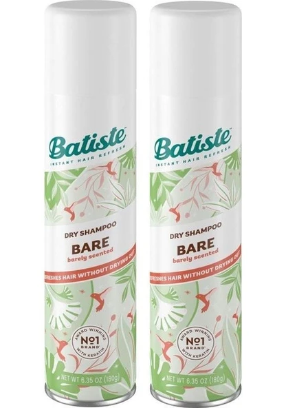 Batiste Bare Kuru Şampuan 2 x 200 ML ürün görseli 1