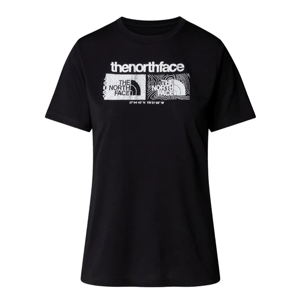 The North Face  Kadın FOUNDATION Tişört GRAPHIC 1 NF0A8BRZJK31 ürün görseli 1