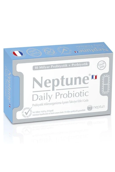 Neptune Daily Probiotic 30 Kapsül ürün görseli 1