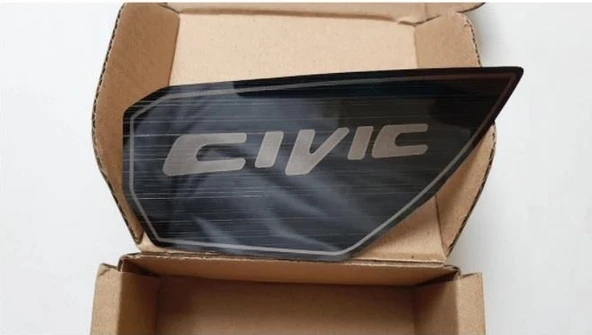 Oled Garaj Honda Civic FC5 İçin Uyumlu Kapı Açma Kolu Kaplama Füme ürün görseli 1