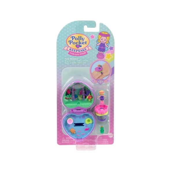 Polly Pocket Yüzük Kutusu Kalp JCB24 JCB26 Lisanslı Ürün ürün görseli 1