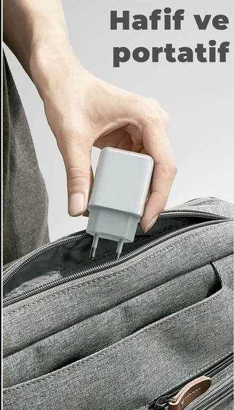 20W USB-C Hızlı Şarj Güç Adaptörü - Resim 4
