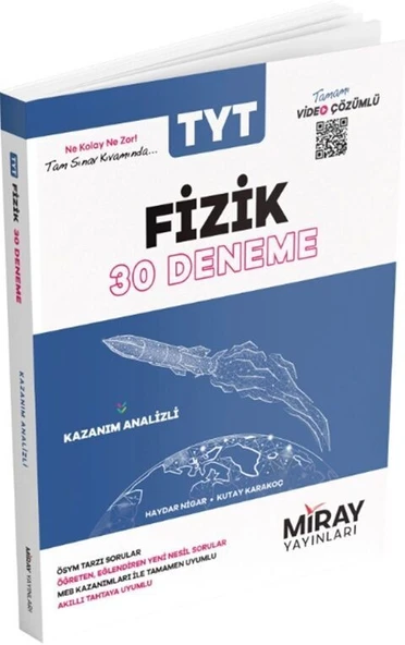 TYT Fizik 30 Deneme Miray Yayınları ürün görseli 1