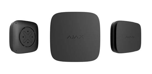Ajax Fireprotect 2 RB Dahili Sirenli 868 MHz Kablosuz Duman ve Isı Dedektörü Siyah ürün görseli 1