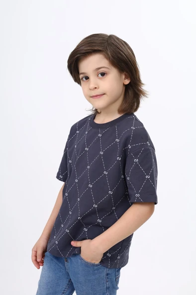 Toontoy Unisex Çocuk Baskılı Tişört ürün görseli 1