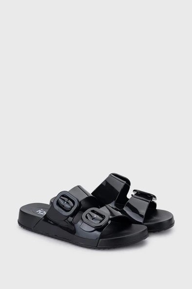 İgor S10334-002 HABANA BRILLO Anatomik Taban Kadın Terlik Siyah 36-41 ürün görseli 1