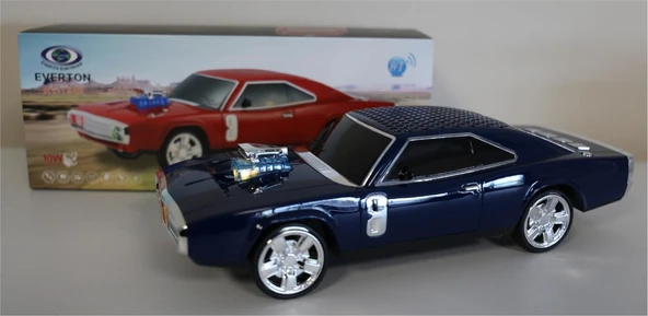 EVERTON RT-1959 Dark Blue  Arabalı  Bluetooth Fm-Usb-Tf-Aux Şarjlı Nostaljik Radyo ürün görseli 1